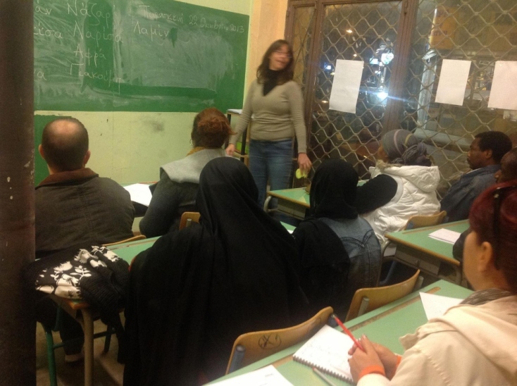 Ηλιάδα Διαμαντώνη: Η εθελόντρια που δίδαξε ελληνικά σε εκατοντάδες μετανάστες