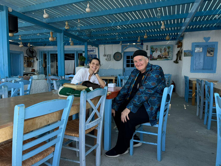 Με το CAConrad στο «Στέκι» στην Ανάφη