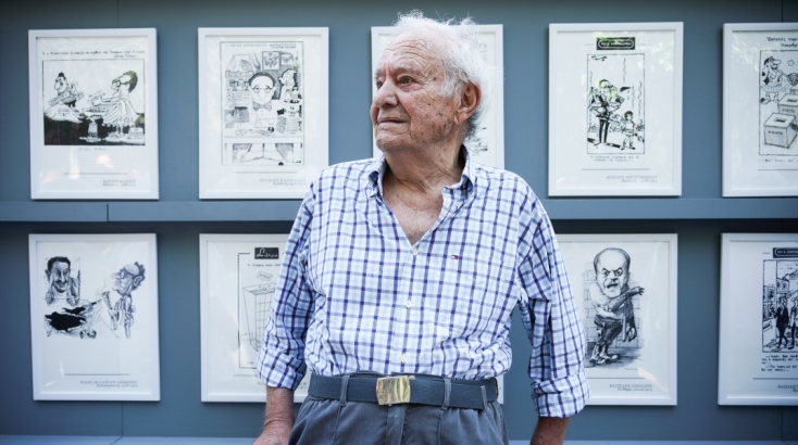 Πολλοί ήταν οι πολίτες που βρέθηκαν στον κήπο του πρεδρικού μεγάρου 