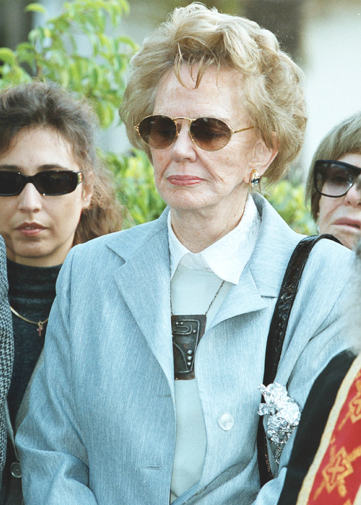 Μαργαρίτα Παπανδρέου: 2000, Μνημόσυνο στην μνήμη του Γέρου της Δημοκρατίας στο Α΄Νεκροταφείο Αθηνών