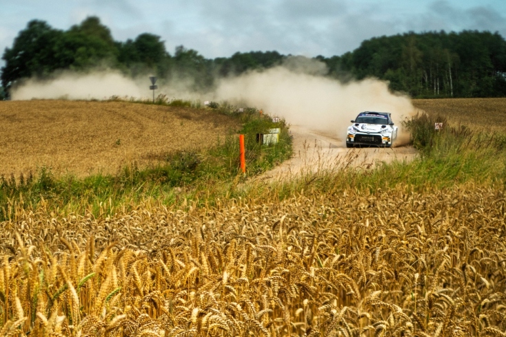 O Kalle Rovanpera κερδίζει το TET Ράλλυ Λετονίας