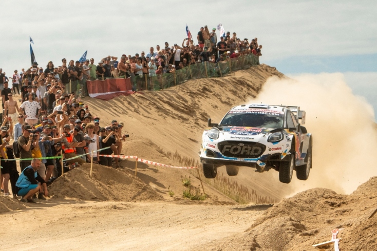 O Kalle Rovanpera κερδίζει το TET Ράλλυ Λετονίας