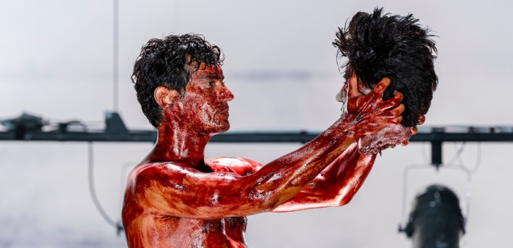 Ο Αργύρης Πανταζάρας στις "Βάκχες"