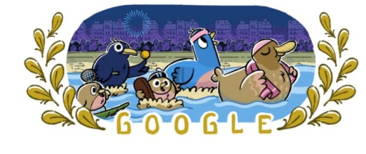 To Google Doodle για τους Ολυμπιακούς Αγώνες 2024