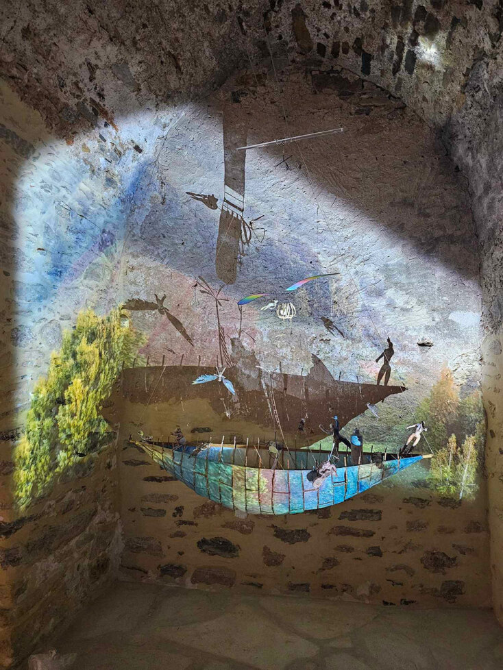 Klaus Pfeiffer, Installation, Phosphorus & Hesperus, Bazeos Tower