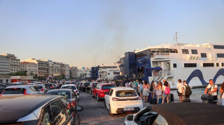 Κορυφώνεται η έξοδος των εκδρομέων ενόψει Δεκαπενταύγουστου - Σχεδόν στο 100% η πληρότητα στα πλοία
