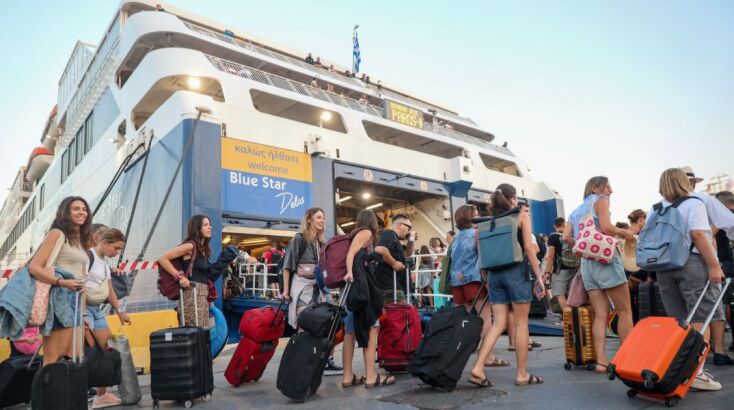 Κορυφώνεται η έξοδος των εκδρομέων ενόψει Δεκαπενταύγουστου - Σχεδόν στο 100% η πληρότητα στα πλοία