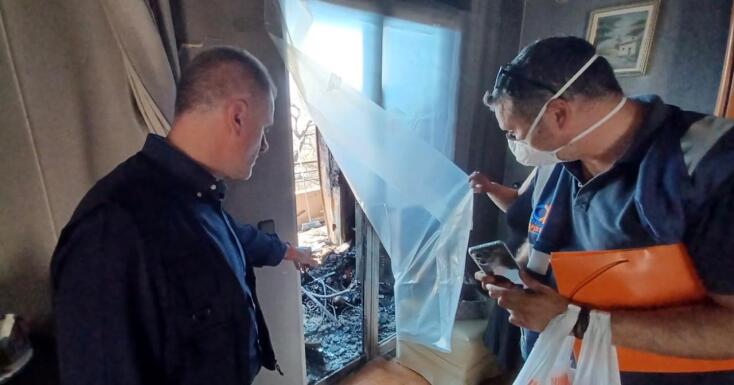 Φωτιά στην Αττική: Αυτοψία για την καταγραφή των ζημιών στις πυρόπληκτες περιοχές από κλιμάκια της Πολιτικής Προστασίας.