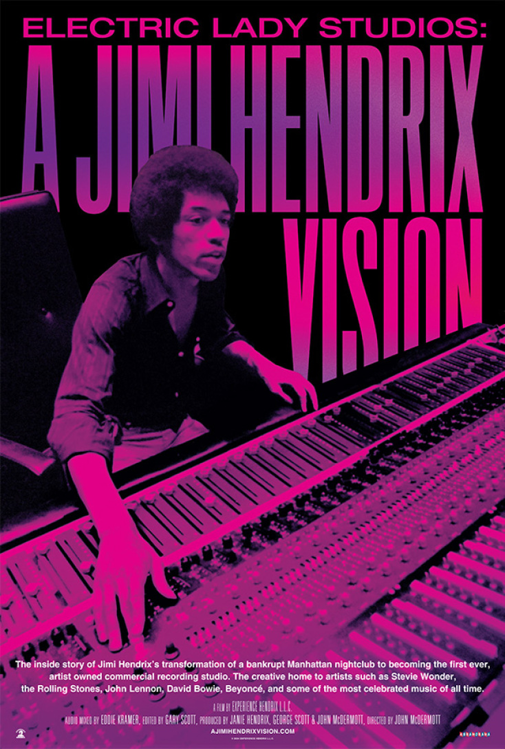 «Electric Lady Studios: A Jimi Hendrix Vision»: Δείτε το trailer του ντοκιμαντέρ για το ιστορικό studio ηχογραφήσεων