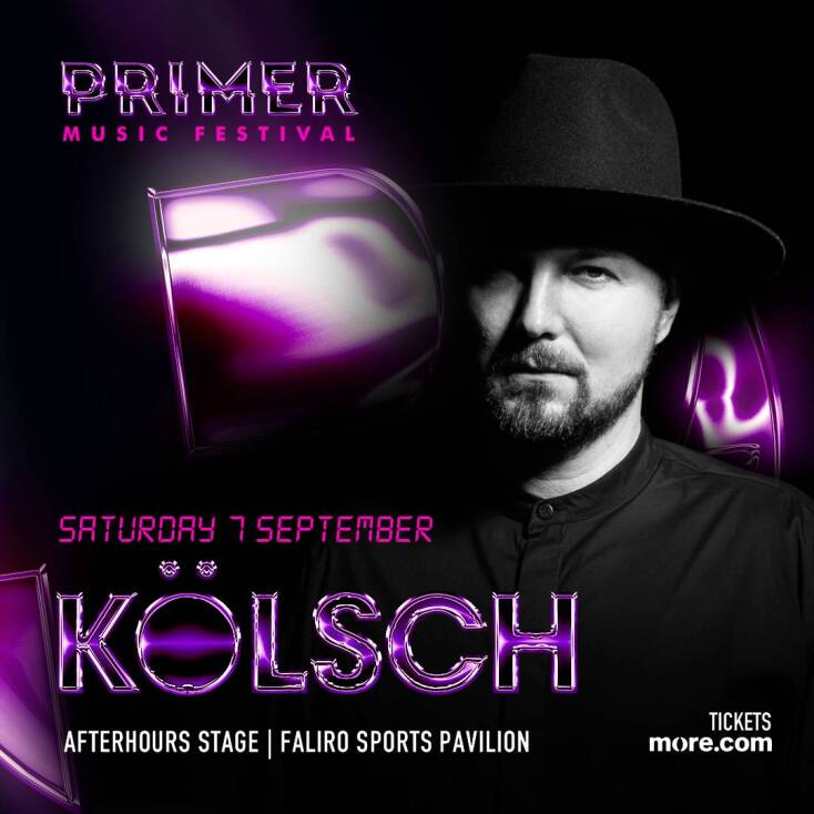O KÖLSCH είναι ο headliner του δεύτερου, Afterhours Stage, του Primer Music Festival 2024
