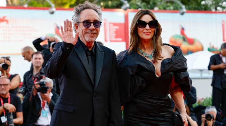 Τιμ Μπάρτον και Μόνικα Μπελούτσι