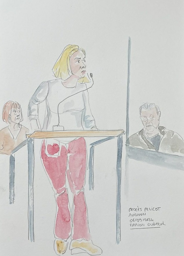 Η κατάθεση της Πελικό και η λεπτομέρεια 