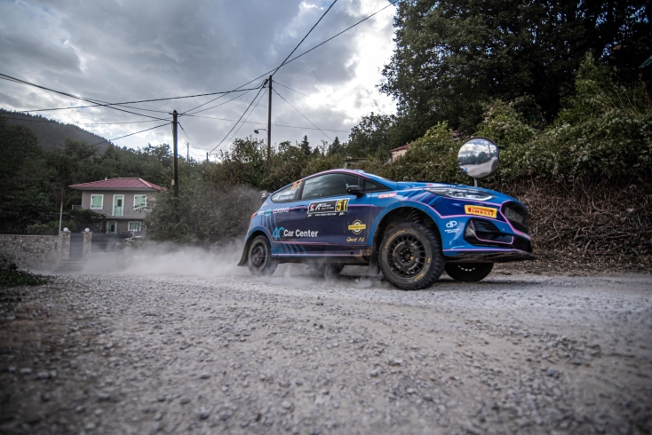 Ράλλυ Ακρόπολις 2024: Καρανικόλας - Κακαβάς στην κορυφή της «ελληνικής» κατηγορίας Rally3 