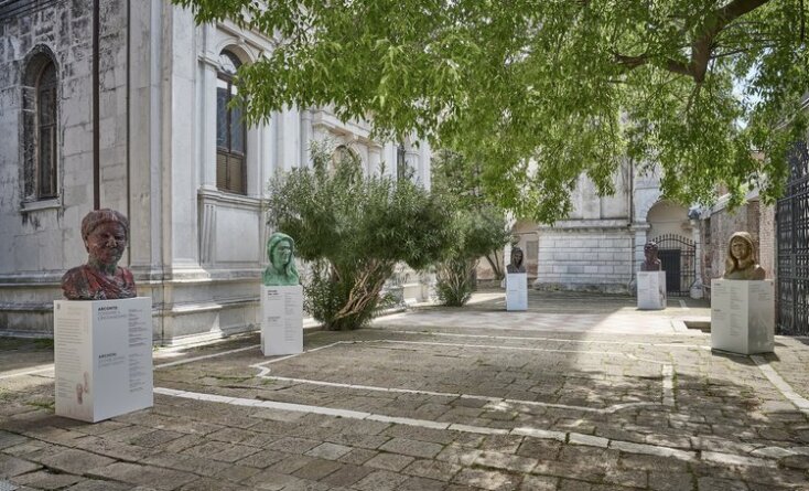 Βενετία: Η Πρεσβεία της Ελλάδας και το Ελληνικό Ινστιτούτο παρουσιάζουν τις «Ελληνικές Κεφαλές» του Γιώργου Πετρίδη.