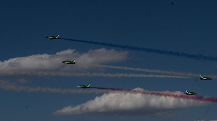 Athens Flying Week: Εντυπωσιακές εικόνες από τη μεγαλύτερη αεροπορική επίδειξη στην Ανατολική Μεσόγειο