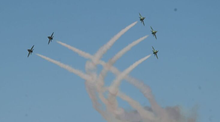 Athens Flying Week: Εντυπωσιακές εικόνες από τη μεγαλύτερη αεροπορική επίδειξη στην Ανατολική Μεσόγειο