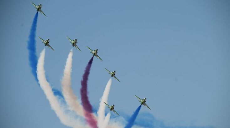 Athens Flying Week: Εντυπωσιακές εικόνες από τη μεγαλύτερη αεροπορική επίδειξη στην Ανατολική Μεσόγειο