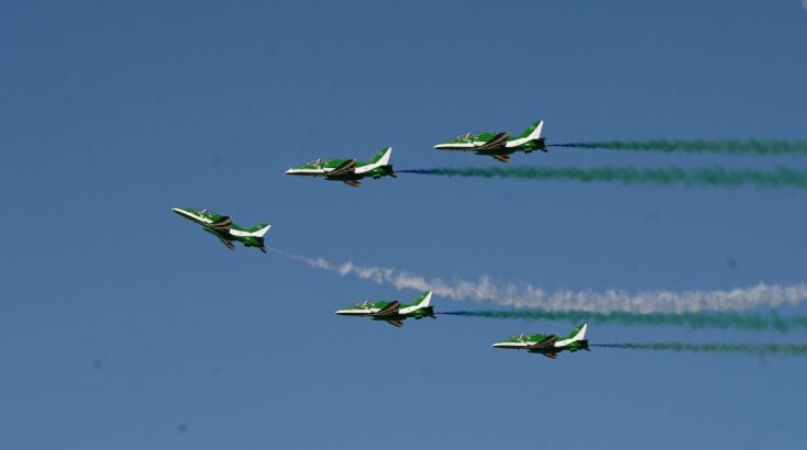 Athens Flying Week: Εντυπωσιακές εικόνες από τη μεγαλύτερη αεροπορική επίδειξη στην Ανατολική Μεσόγειο