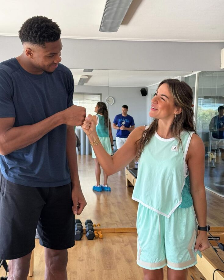 Στο πιλάτες το έριξε ο Γιάννης Αντετοκούνμπο μετά τους Ολυμπιακούς Αγώνες (Βίντεο)