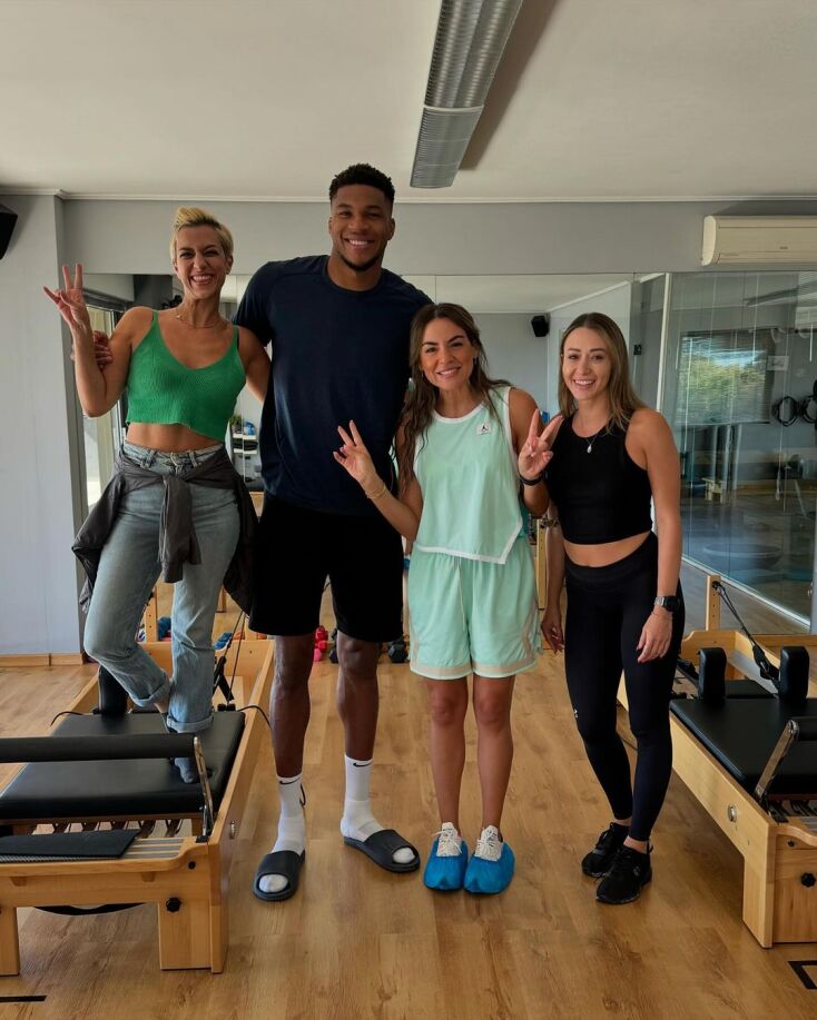 Στο πιλάτες το έριξε ο Γιάννης Αντετοκούνμπο μετά τους Ολυμπιακούς Αγώνες (Βίντεο)