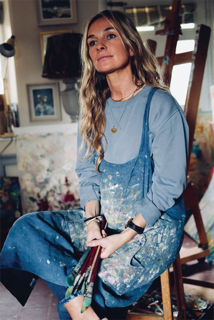 Τζέμα Πάουελ: «Νιώθω πολύ τυχερή που ζωγραφίζω»