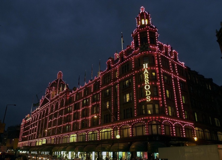 Το κτίριο του Harrods στο Λονδίνο