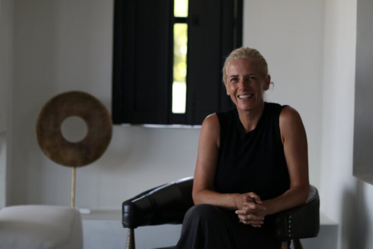 H συνιδρύτρια της οργάνωσης Ως Αιδώ, Νιόβη Μιχαλοπούλου 