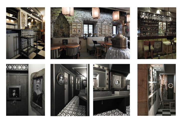 Σχεδιασμός και διακόσμηση χώρου εστίασης από τους Π. Λαϊνόπουλο και Κ. Κατέχη