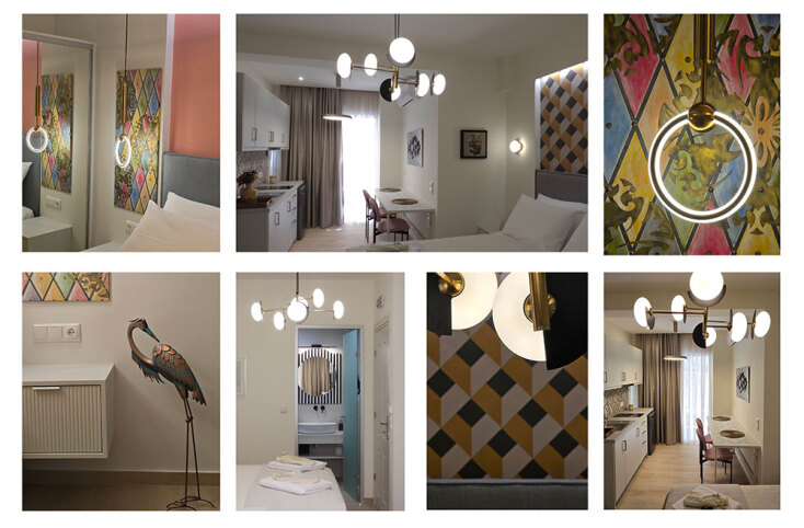 Σχεδιασμός και διακόσμηση διαμερίσματος από τους Π. Λαϊνόπουλο και Κ. Κατέχη