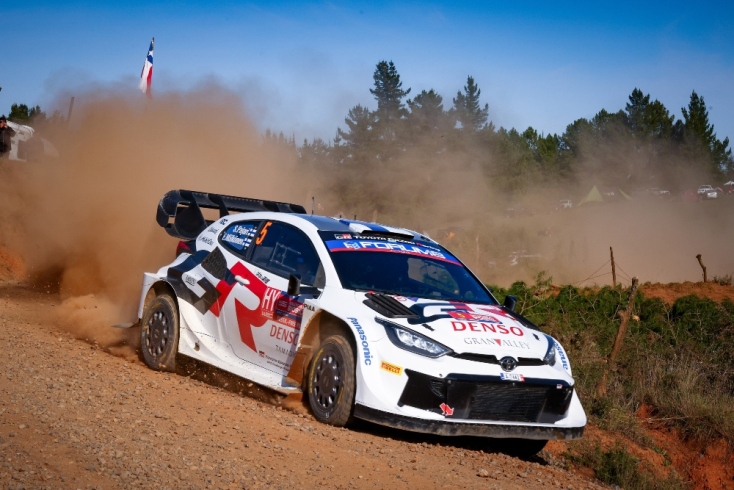 O Kalle Rovanpera κερδίζει το Ραλλυ Χιλής