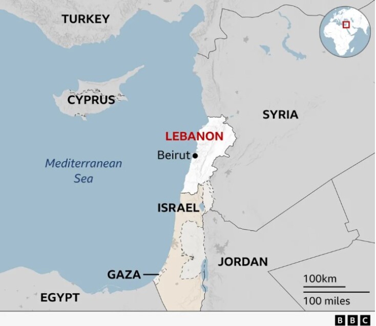 Πού βρίσκεται ο Λίβανος;