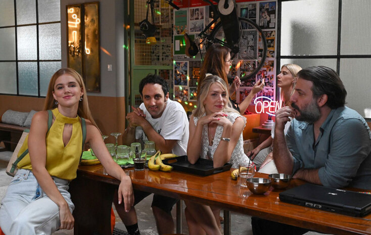 Νατάσα Εξηνταβελώνη, Χάρης Χιώτης,  Άλκηστις Ζιρώ, Χρήστος Κοντογεώργης