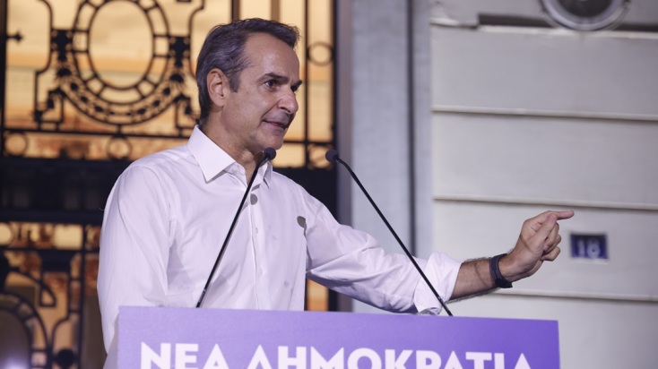 Μητσοτάκης από Ρηγίλλης: Η ΝΔ δεν κοιτά ούτε αριστερά, ούτε δεξιά, παρά μόνο μπροστά