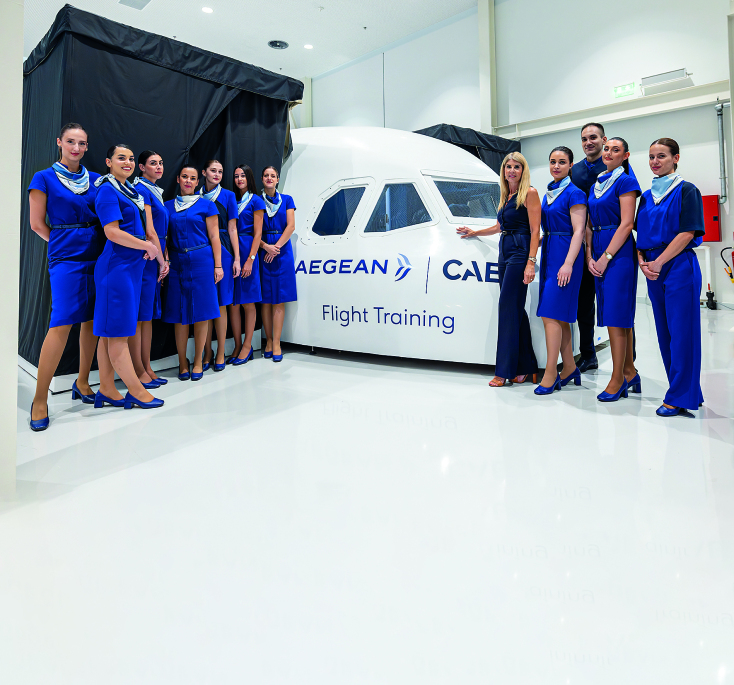 AEGEAN εγκαταστάσεις 