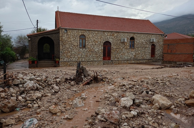 Η κακοκαιρία Cassandra προκάλεσε καταστροφές σε δρόμους και υποδομές στην Αιτωλοακαρνανία