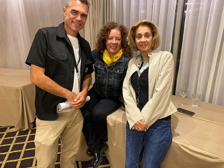 Πιέρρος Ανδρακάκος, Όλγα Μαλέα, Μανίνα Ζουμπουλάκη