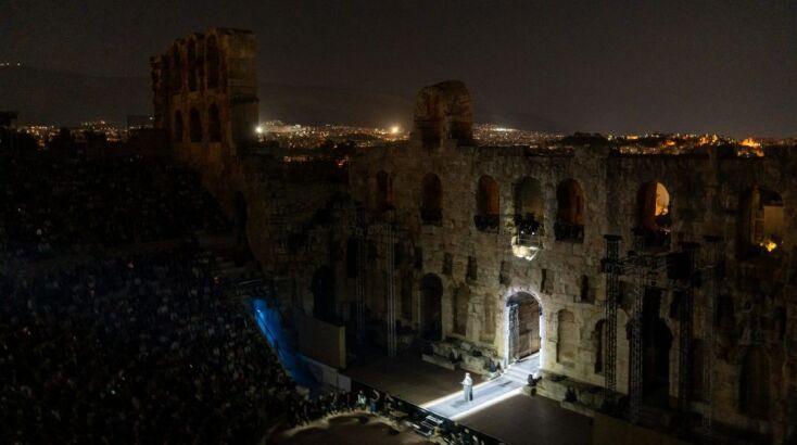 Κατερίνα Σακελλαροπούλου: Στο Ηρώδειο για τα 50 χρόνια από την ίδρυση της Ιεράς Μητρόπολης Νέας Ιωνίας