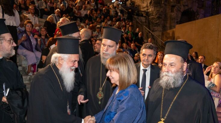 Κατερίνα Σακελλαροπούλου: Στο Ηρώδειο για τα 50 χρόνια από την ίδρυση της Ιεράς Μητρόπολης Νέας Ιωνίας