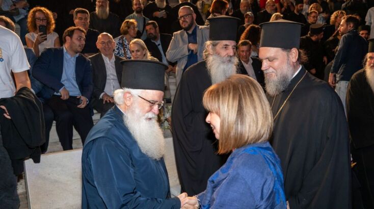 Κατερίνα Σακελλαροπούλου: Στο Ηρώδειο για τα 50 χρόνια από την ίδρυση της Ιεράς Μητρόπολης Νέας Ιωνίας