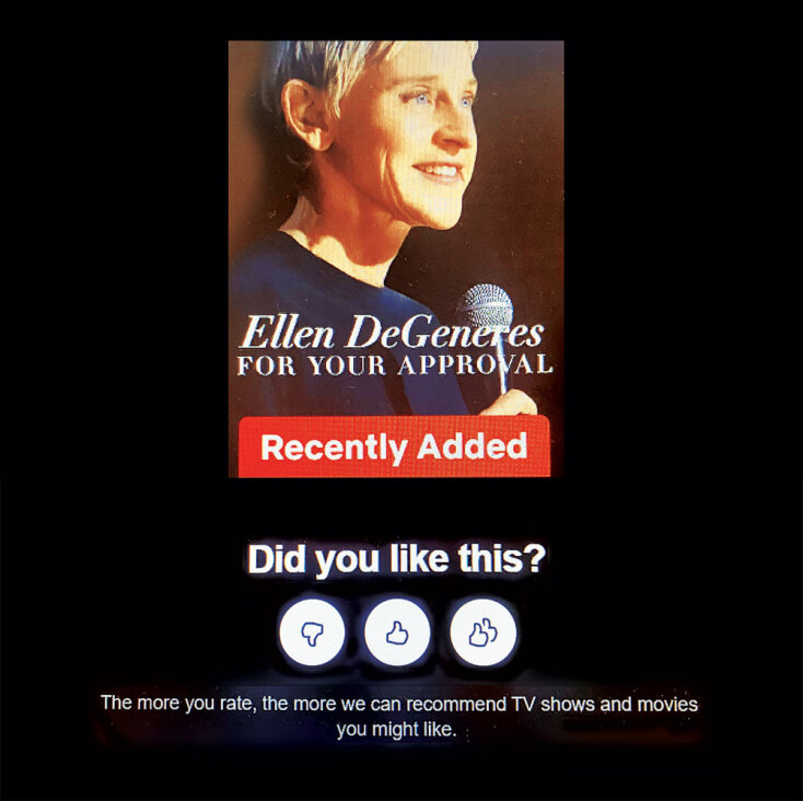 Ellen DeGeneres: For Your Approval στο Netflix