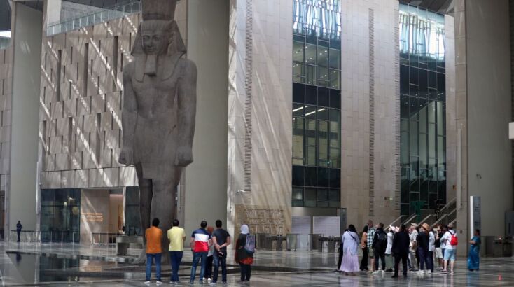 To τεράστιο άγαλμα του Ραμσή Β 