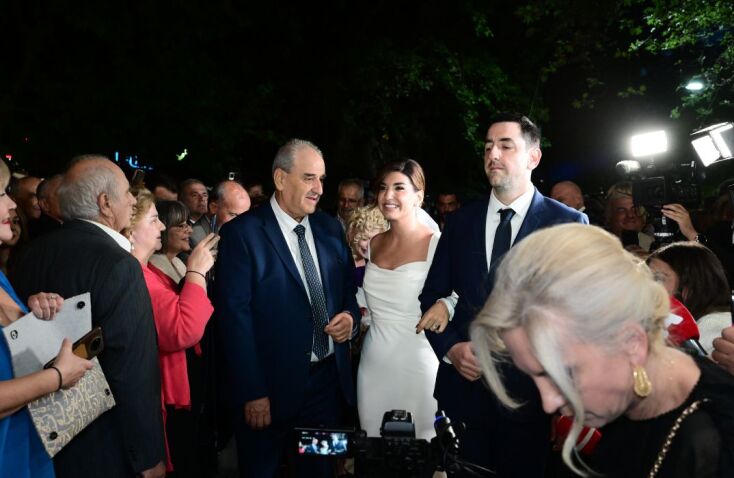Παντρεύεται ο Χάρης Δούκας τη Γεωργία Πολυτάνου στη Θήβα  (φωτό)