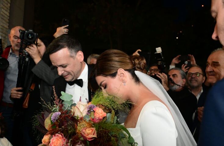 Παντρεύεται ο Χάρης Δούκας τη Γεωργία Πολυτάνου στη Θήβα  (φωτό)