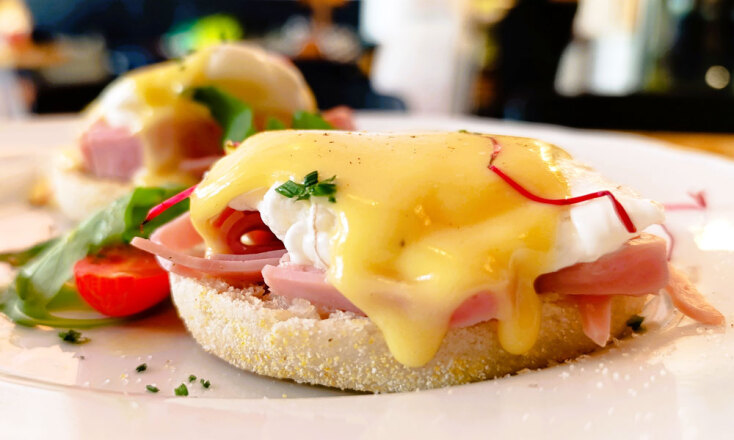 Pancake: Αυγά Μπένεντικτ