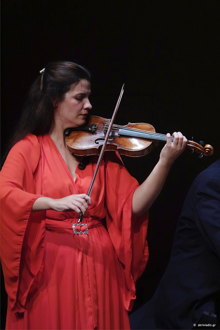 Δανάη Παπαματθαίου-Μάτσκε και Γιώργος-Εμμανουήλ Λαζαρίδης σε έργα Μπετόβεν και Μπράμς για βιολί και πιάνο