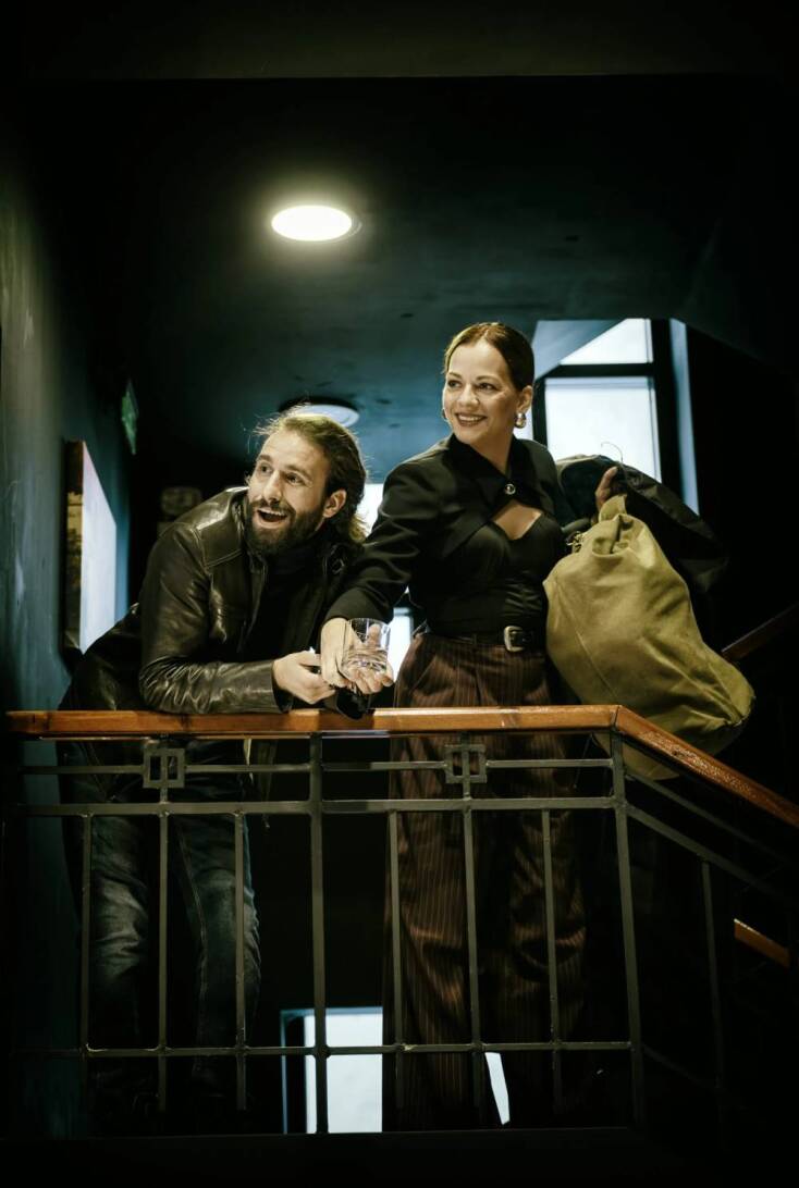 «Festen» του Οδυσσέα Παπασπηλιόπουλου - Αναστάσης Λαουλάκος, Μαριάννα Πουρέγκα © Ελίνα Γιουνανλή