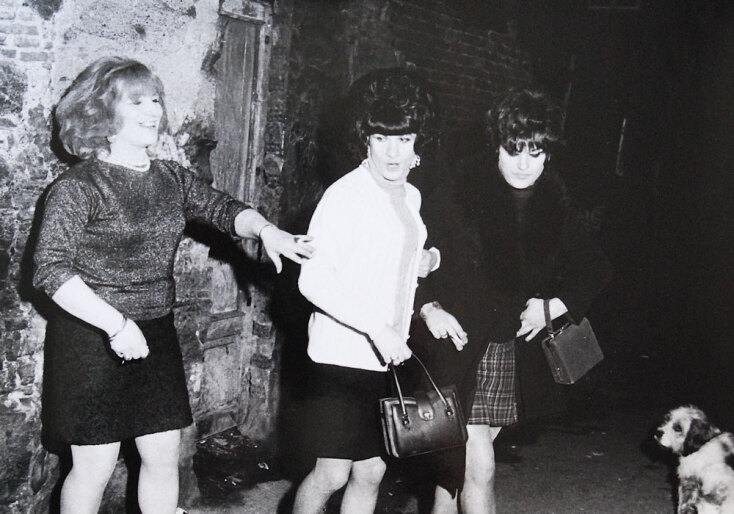 Η τρανς Lisetta Carmi με τις φίλες της 1965-1967