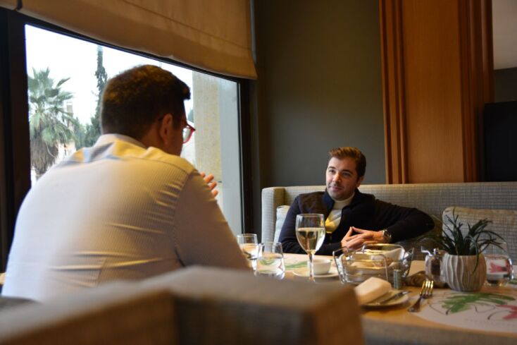 Διονύσης Γραμμένος στη συνέντευξη με τον Πάρι Δόμαλη