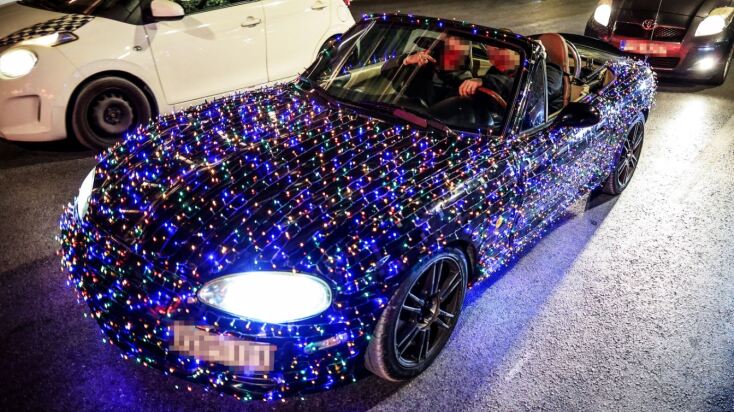 Κάμπριο με φωτάκια