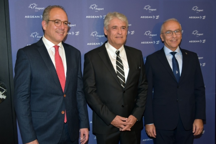 25 χρόνια AEGEAN στα Χανιά: Νέα δρομολόγια και στρατηγικές συμπράξεις για την ανάπτυξη του τουρισμού